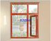 Σύγχρονο εγχώριο αλουμίνιο και ξύλινα παράθυρα, βερνικωμένα διπλάσιο παράθυρα γυαλιού 5mm